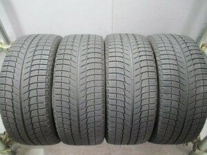 BN500☆中古タイヤ スタッドレス 225/45R17 バリ溝 冬4本価格！ミシュラン X-ICE3+ 法人宛/営業所止め送料無料