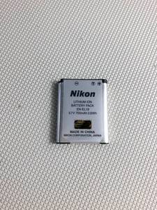 KO320 / NIKON ニコン LITHIUM ION BATTERY リチウムイオン充電池 EN-EL19【未確認】240808