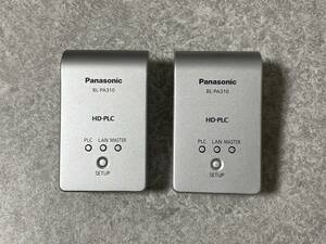 ■【通電確認済】Panasonic パナソニック PLCアダプター BL-PA310 2個セット ■