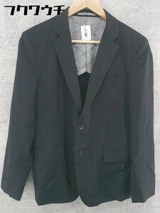 ◇ tk.TAKEO KIKUCHI ティーケー タケオキクチ シングル2B 長袖 テーラード ジャケット サイズL ブラック メンズ