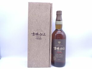 1円～ SUNTORY WHISKY サントリー ピュアモルト ウイスキー 古樽仕上 1991年 竹炭濾過 未開封 古酒 750ml 43% 箱 P033838