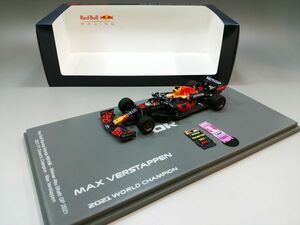 スパークモデル 1/43 レッドブル ホンダ RB16B ＃33 2021 F1 アブダビGP ウィナー M.フェルスタッペン ワールドチャンピオン S7861