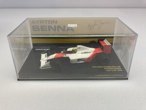 ミニチャンプス 1/43 マクラーレン ホンダ MP4/4B テストカー アイルトンセナ 1988 547884399 [45-1867]