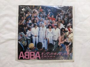 ABBA ON AND ON AND ON 7インチ EP DSP-208