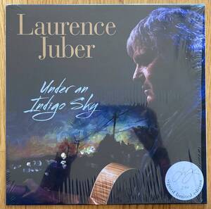 ◆LAURENCE JUBER/ローレンス・ジュバー◆US盤LP/UNDER AN INDIGO SKY//直筆サイン入り限定ナンバー・ステッカー貼りシュリンク付