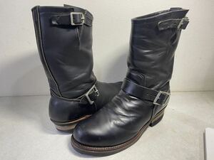 REDWING レッドウィング 2268 エンジニアブーツ PT99 刺繍タグ USA製 US8 1/2 D USED VINTAGE