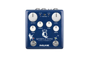 【新品・台数限定特価】NUX（ニューエックス) / Queen of Tone NDO-6 Dual Overdrive オーバードライブ