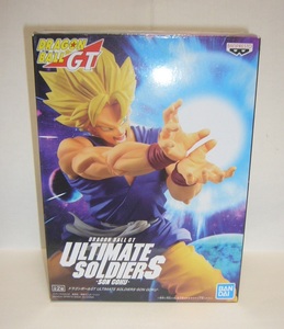 ★美品★かめはめ波フィギュア超サイヤ人 孫悟空 ドラゴンボールGT ULTIMATE SOLDIERS SON GOKU 　バンプレスト正規品アニメ一番くじDXF