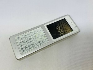 ★送料無料★ジャンク★ウィルコム PHS電話機 WX330J-Z(WX330J D) 2012年製★ホワイト★3426002262★SYS★05/29