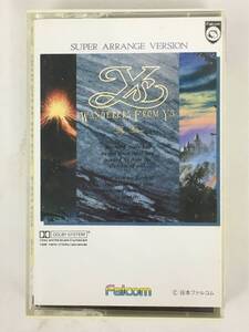 ■□R839 WANDERERS FROM Ys SUPER ARRANGE VERSION ワンダーラーズ・フロム・イース スーパー・アレンジ・ヴァージョン カセットテープ□