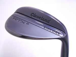 【中古】 クリーブランド RTX-6 ZIPCORE BLACK 56-10 DG(JP) S200 56 ウエッジ スチールシャフト おすすめ メンズ 右 [4374]