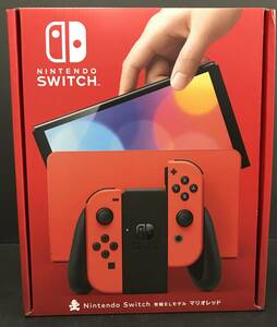 ◎Nintendo Switch本体(有機ELモデル) マリオレッド　未使用