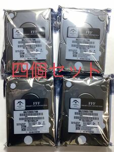 旧MARSHAL製内蔵 ハードディスク 2.5インチ 1.2TB 10000rpm SAS MAL21200SS-T10K FFF SMART LIFE CONNECTED /4個セット【メーカー再生品】