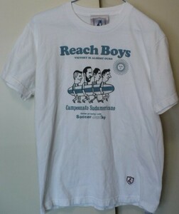 (株)ジュン製soccer Junky(サッカージャンキー)&JERRYＴシャツReach Boys(メッシ他アルゼンチン代表)　白　Ｓ