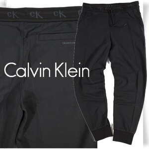 新品1円～★定価1.4万 Calvin Klein Jeans カルバンクライン ジーンズ メンズ ロゴ スウェットパンツ M ジョガーパンツ 綿 本物◆5354◆