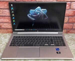 1円～ ●HP ProBook 450 G9 / 第12世代 Core i5 1235U (1.30GHz) / メモリ 16GB / NVMe SSD 512GB / 15.6型 フルHD / Win10 Pro 64bit