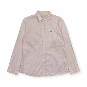 LACOSTE ラコステ 長袖シャツ サイズ36 /うすピンク/レディース