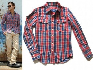 DELAY by Win & Sons WESTERN OLD CHECK Shirt 1 トリプル ウエスタン チェック シャツ ウィン&サンズ WIN&SONS ※レターパック発送