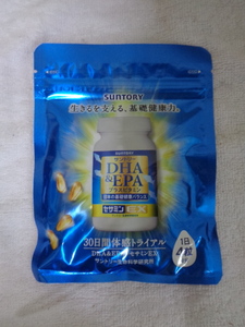 SUNTORY-サントリー/DHA＆EPA プラスビタミン セサミンEX/1日4粒 30日分：120粒/DHA＆EPA+セサミンEX/未使用未開封品/