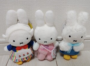 ミッフィー　ハウステンボス　マスコット　キーホルダー　キングダムフラワー　カントリー　miffy　ナインチェ　オーロラ　廃盤