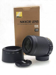 3319 ★ R60813　美品　Nikon ニコン　NIKKOR LENS AF-S DX Zoom-Nikkor 55-200mm f/4-5.6G IF-ED 箱・説明書付き ★