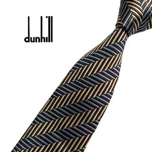 dunhill ネクタイ レジメンタル柄 ストライプ柄 ダンヒル USED 中古 m1079