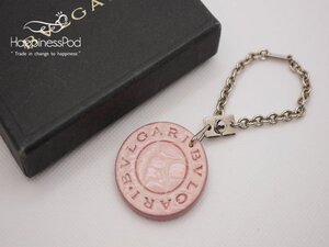 BVLGARI ブルガリ　ブルガリブルガリ　チャーム　ピンク×シルバー　送料無料