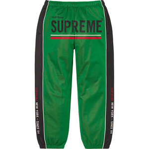 国内正規 新品 22FW Supreme シュプリーム World Famous Jacquard Track Pant ジャージ パンツ 22AW グリーン XXL