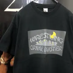 レア 90s WRESTLING CRIME MASTER バンドTシャツ