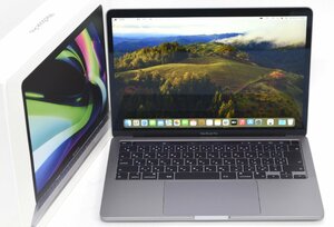 1円～最短発送 人気！MacBook Pro (13インチ, M1, 2020) MYD82J/A 8コア/8コア メモリ:8GB SSD:256GB スペースグレイ F1HT