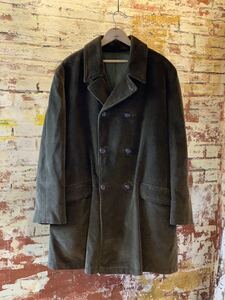 60s MIGHTY-MAC DOUBLE BREASTED CORDUROY COAT ヴィンテージ ビンテージ マイティーマック ダブルブレストコーデュロイコート50s 送料無料