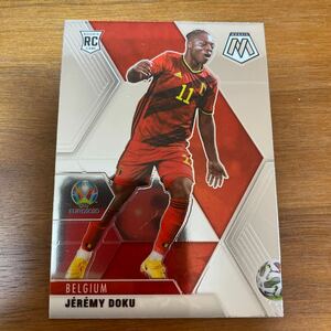 2021 PANINI MOSAIC UEFA EURO SOCCER JEREMY DOKE ジェレミー・ドク ルーキーカード ベルギー代表 マンチェスターシティ RC