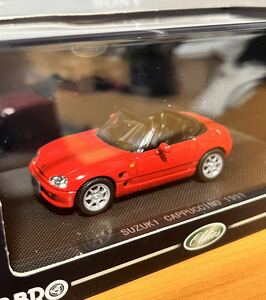 エブロ 1/43 SUZUKI CAPPUCCINO 1991 スズキ カプチーノ 