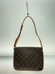 LOUIS VUITTON ミュゼット・タンゴ_モノグラム・キャンバス_ショートショルダー_BRW PVC ブラウン