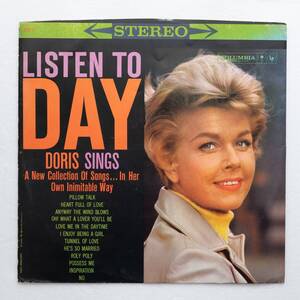 【USオリジナル盤】　米COLUMBIA　DORIS DAY ； LISTEN TO DAY 全曲試聴済み / 6eye・溝 / マト1H-1H / DDS1 / ステレオ初版 /ドリス・デイ