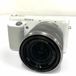 シャッター確認ok SONY NEX-3N E E3.5-5.6/18-55OSS パ ソニーカメラ デジタルカメラ 現状品 カ4