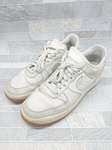 ◇ NIKE ナイキ エアフォース1 DC9031-001 スニーカー シューズ サイズ27.5㎝ ライトグレー オフホワイト メンズ P