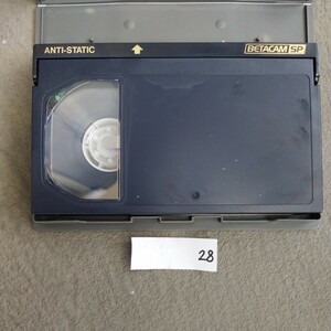 SONY BETACAM SP BCT-30MAビデオテープ中古 管理番号28