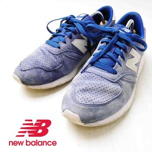 US10表記　New Balance 420 ニューバランス　 レザースニーカー ブルー　カジュアル　アウトドア　スポーツ　/U1915