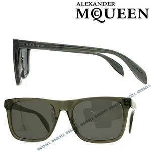 Alexander McQueen サングラス アレキサンダーマックイーン ブラック AMQ-0112S-001