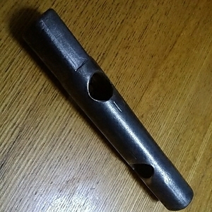 整備用工具　車載工具 プラグレンチ plug wrench サイズ表記10-12mm. 全長100.9mm. 点火プラグ用 メーカー不明