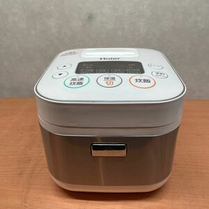 Haier マイコン炊飯ジャー　JJ-M31A 17年製 3合炊き　(50)