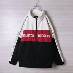 NBA ヒューストン　ロケッツ　ナイロンジャケット　メンズ　L 古着