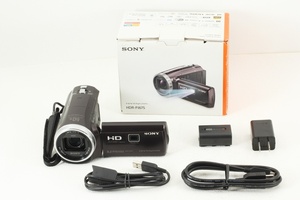 美品◆Sony ソニー デジタルHDビデオ HDR-PJ675 TC ボルドーブラウン◆Handycam ハンディカム/A4853