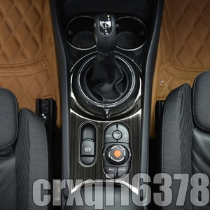 特価◎車のギアシフトパネルカバー中央制御装飾ステッカーBMWミニクーパーS JCW F54クラブマン　アクセサリー LHD A4879