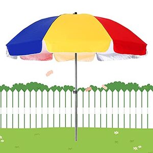 2.8m, 3.0m, 3.2m Terrace Market Table Umbrella, Large Outdoor Parasol Sunbrella, Portable Waterproof Umbrellas, UV Protection,