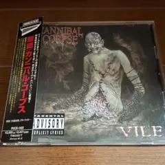 Cannibal Corpse – Vile（帯、ステッカー付き国内盤）