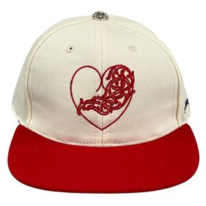 CHROME HEARTS クロムハーツ VINY HEART ハート ベースボール キャップ サイズ7 3/4 正規品 / 35885