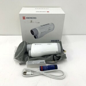 【同梱可】【60】中古品 HIKMICRO ハイクマイクロ HEIMDAL H4D ビデオ録画付きナイトビジョン望遠カメラ 1.39インチ ※外箱に汚れ有