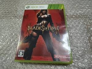 XBOX360 ブレイズオブタイム Blades of Time 新品未開封 日焼け無 破れ無 状態綺麗 送料無料 同梱可